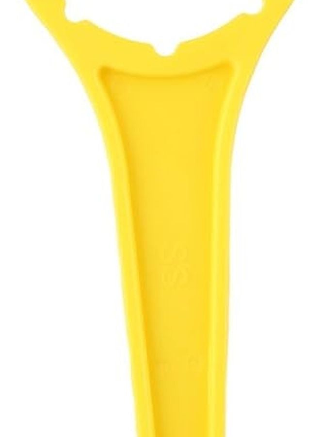 Heavy Duty Plastic Drum Cap Spanner Wrench For 20L To 30L Buckets Yellow - Image 4