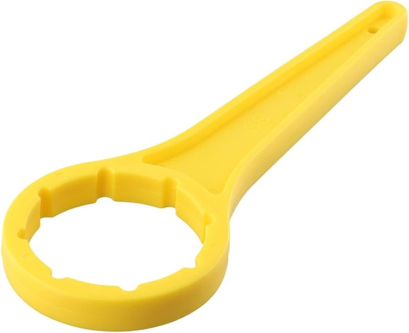 Heavy Duty Plastic Drum Cap Spanner Wrench For 20L To 30L Buckets Yellow - Image 5