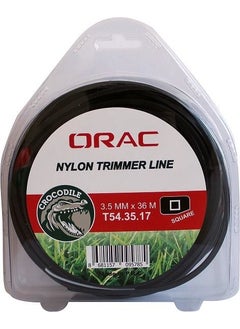 Orac Square Black Scythe Line 3.5 mm 36 M 