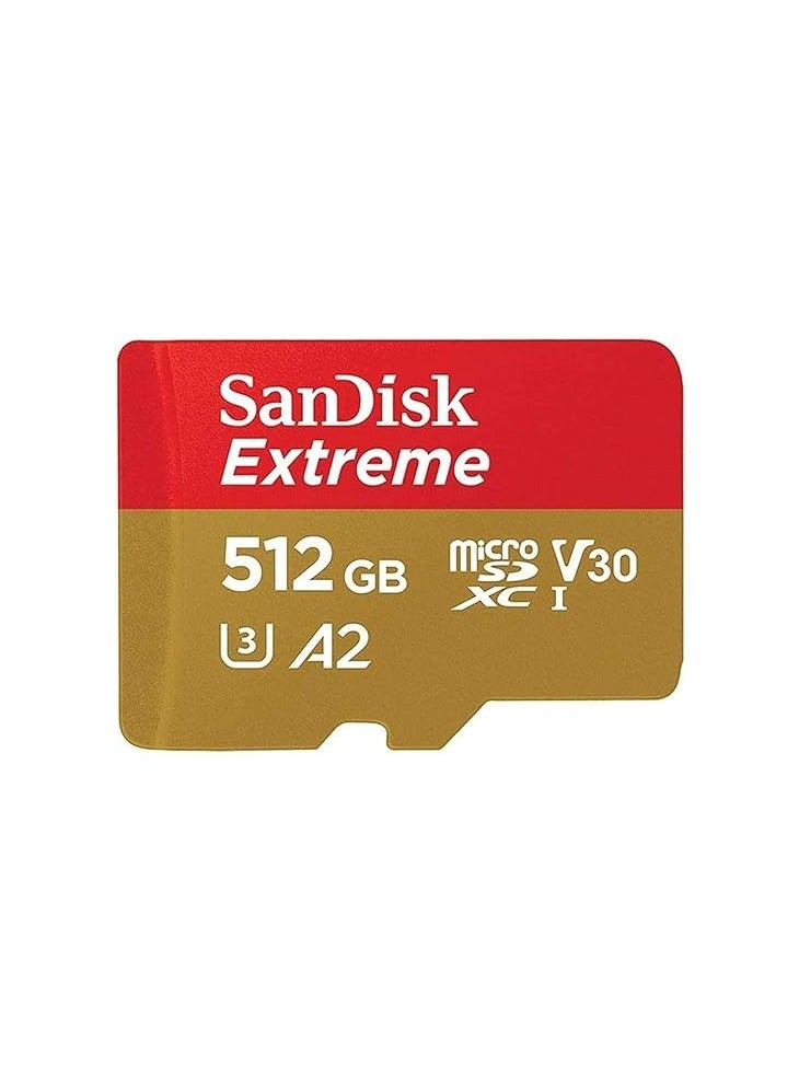 sandisk Extreme Microsd Uhs-I U3 V30 A2 160Mb/S- Sdsqxa1-512G-Gn6Mn - Image 1