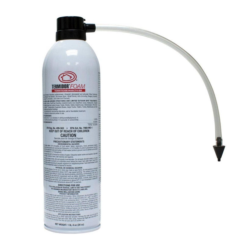 BASF 81107344 Termidor Foam Termiticide/Insecticide for Insects 1 lbs (20 oz) - Image 1