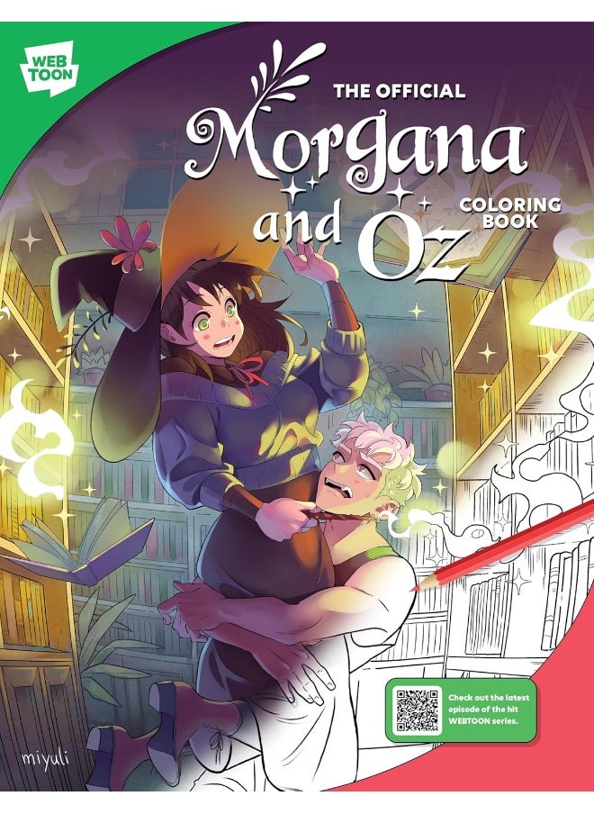 The Official Morgana and Oz Coloring Book: 46 original illustrations to color and enjoy 