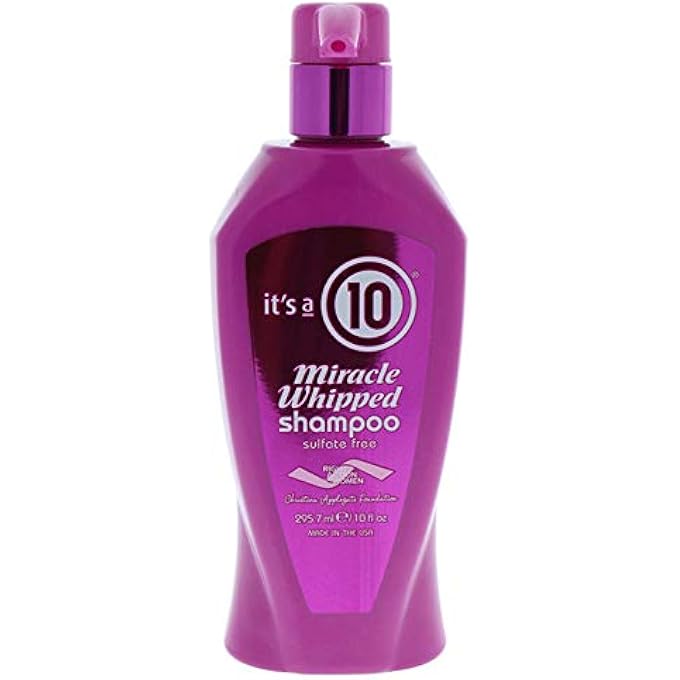 HAIRCARE SULFATE FREE MIRACLE WHIPPED SHAMPOO, 10 FL. OZ.
