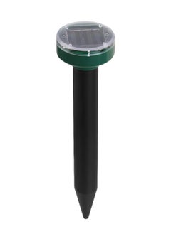 Solar Mole Repellent Ultrasonic, 1Pcs Gopher Mole Stopper Solar Powered, Sonic Mole Deterrent Groundhog Chipmunk Snake Rodent Vole Spikes Chaser Squirrel Rat Control Lawn Garden Yard