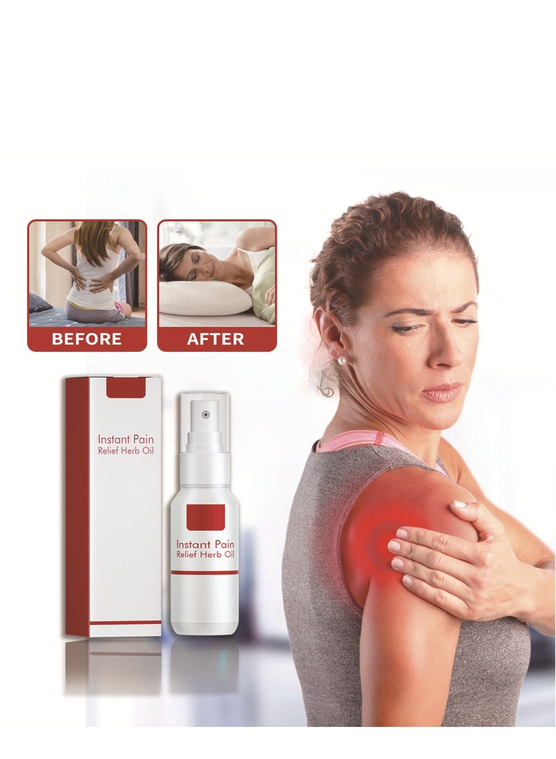 EELHOE Instant Pain Relief Herb Oil for Relieve Muscle and Joint Pain - Image 1