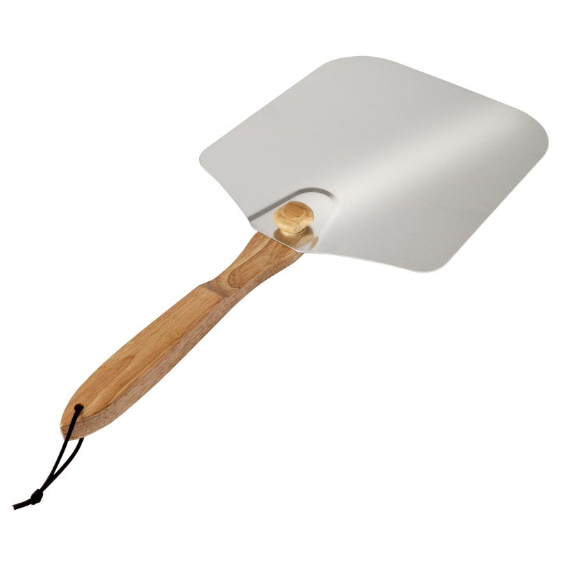 Old Stone Pizza Kitchen Aluminum Pizza Peel with Collapsible Wooden Handle 12x14Inch