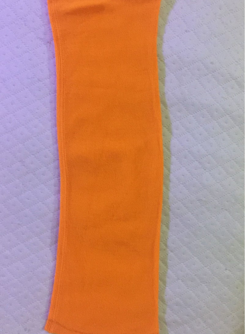 Garami 10 pcs orange colour Women Disposable Mesh Underwear Post Maternity Cotton Briefs C Section Recovery Maternity Panties Fits Medium to Large - Image 4