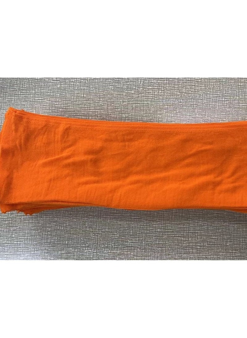 Garami 10 pcs orange colour Women Disposable Mesh Underwear Post Maternity Cotton Briefs C Section Recovery Maternity Panties Fits Medium to Large - Image 1