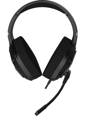lecoo Lenovo HT406 3.5mm Jack+ USB On-Ear RGB LED Illuminated Wired Gaming Headset Black  - Image 2
