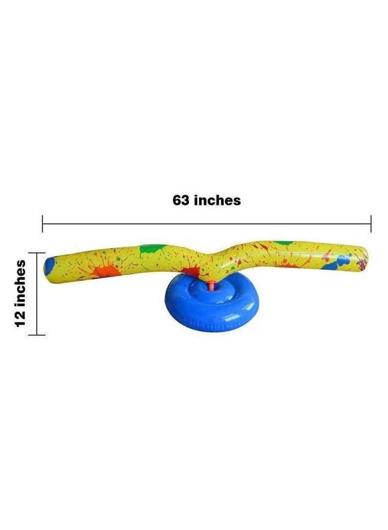 Water Sprinkler for Kids with Rotating Spray Nozzles Attaches to Garden Hose Fun Summer Outside Toys for Toddlers 4-5-7 + Lawn Backyard Games for Kids 4-8-12 Family Outdoor Play Equipment  - Image 5