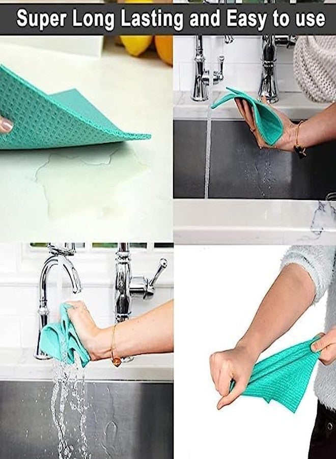 Shopfleet مناديل/فوط مطبخ متعددة الأغراض غير منسوجة من شوب فليت (متعددة الألوان) - Image 5