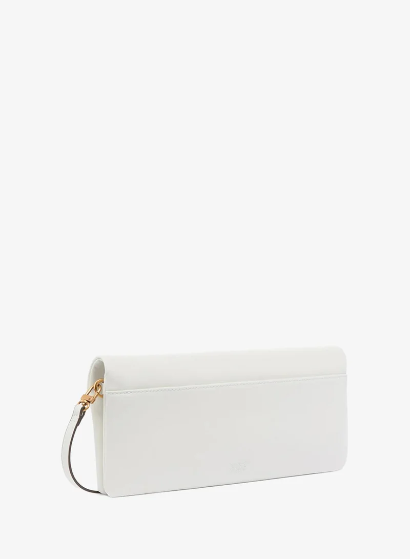 PINKO Love Bag Click Soft medium crossbody clutch