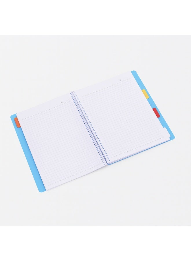 Borg El Arab A4 Plastic Wirebound Sketchbook 5 Sectors 200 Sheets  - Image 2