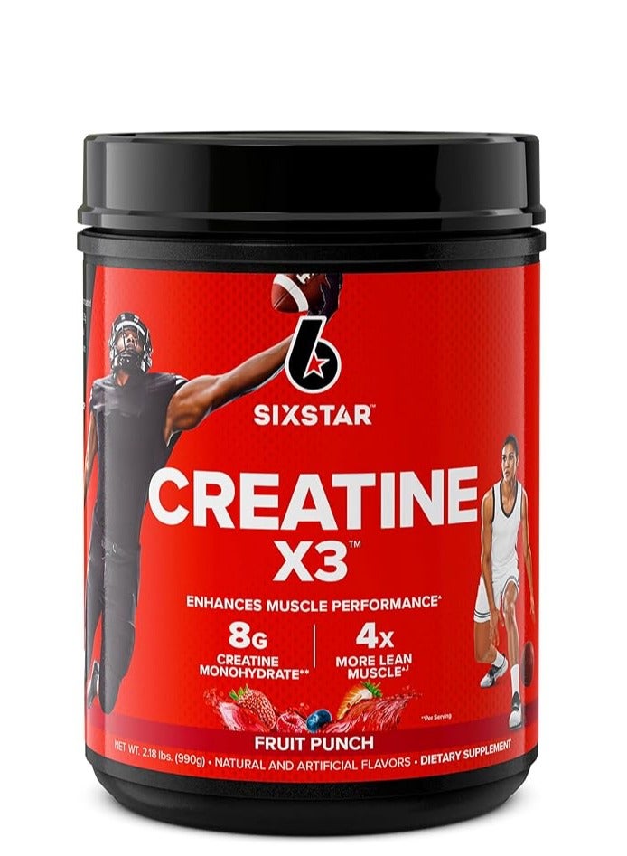 سيكس ستار كرياتين X3 فواكه بانش 990 جرام - Image 1