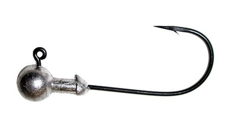 Owner American Ultrahead Round Jig Hook, 1/4-Ounce, Metallic Silver - Image 2
