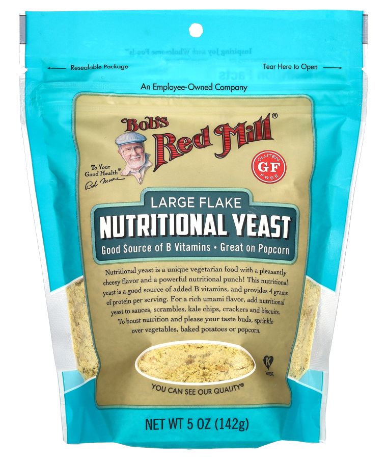 Bob's Red Mill Large Flake Nutritional Yeast Gluten Free 5 oz (142 g)