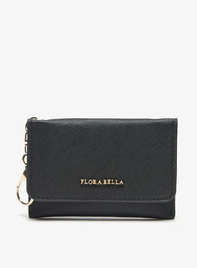 Flora Bella By Shoexpress Women Textured Wallet with Flap Closure