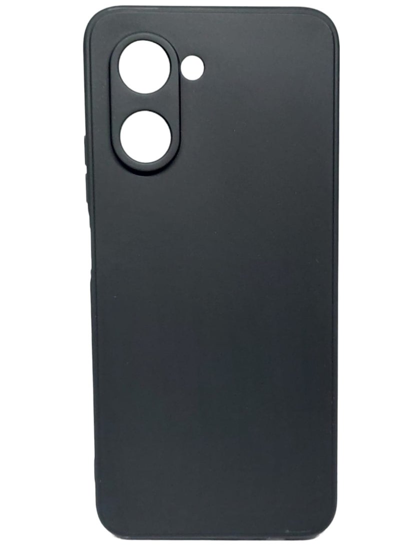 Blue Sky Compatible with Realme C33 Case Liquid Silicone Case Full Body Protective Cover Shockproof Slim Phone Case Anti-Scratch Soft Microfiber Lining - Image 1