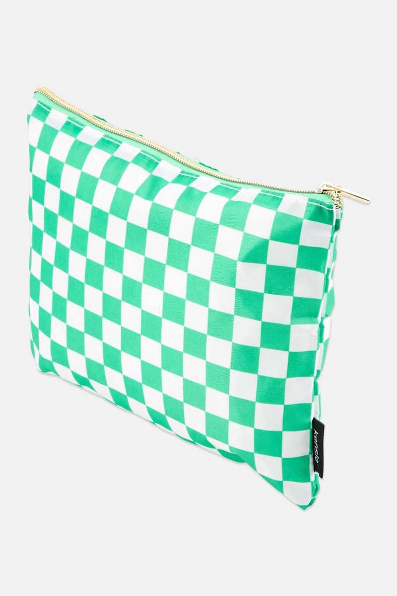 Kensie 4 Pieces Travel Beauty Pouches Bag Set, Multicolor - Image 2