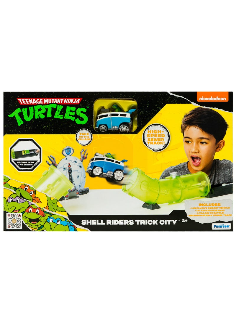 Funrise مجموعة ألعاب قواقع سلاحف النينجا المراهقين | مجموعة قابلة للجمع | هدية للأطفال - Image 1
