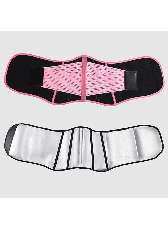 Waist Trainer Belt for Women, Sport Girdle Belt, Slimming Sauna Waist Trimmer Belly Band Sweat Sports Girdle Belt, Exercise Belt with Adjustable Straps, Slimming Body Shaper Belt (L:38.5inch) - Image 5