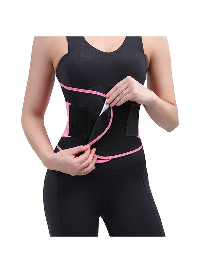 Waist Trainer Belt for Women, Sport Girdle Belt, Slimming Sauna Waist Trimmer Belly Band Sweat Sports Girdle Belt, Exercise Belt with Adjustable Straps, Slimming Body Shaper Belt (L:38.5inch) - Image 4
