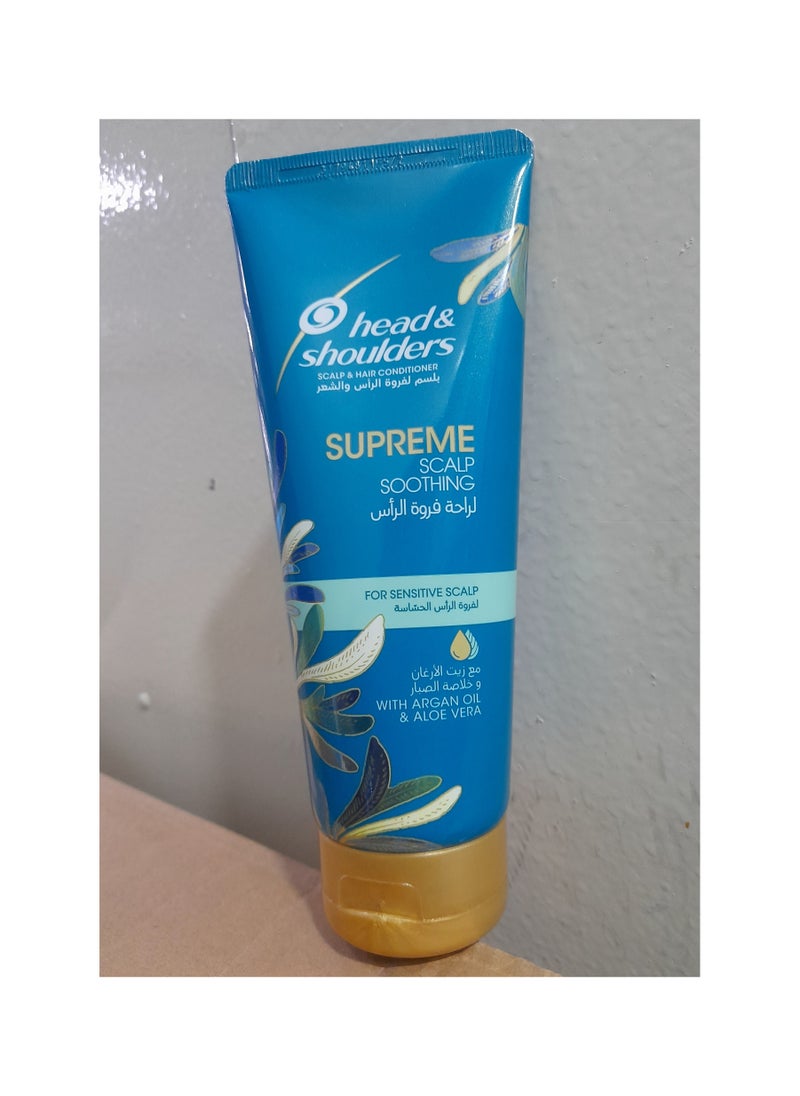 Head & Shoulders - Supreme Scalp Soothing With Argan Oil And Aloe Vera For Sensitive Scalp 200ml - Image 1