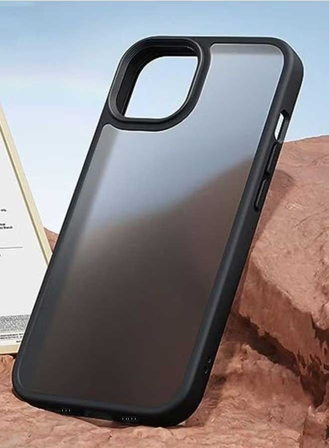 Ocean iPhone 15 Case 6.1 inch Frosted Slim Case, TPU Yellowing-Resistant Anti-Drop Shock Absorption Anti-Scratch Phone Case for iPhone 15 Cover Frosted Black - Image 5