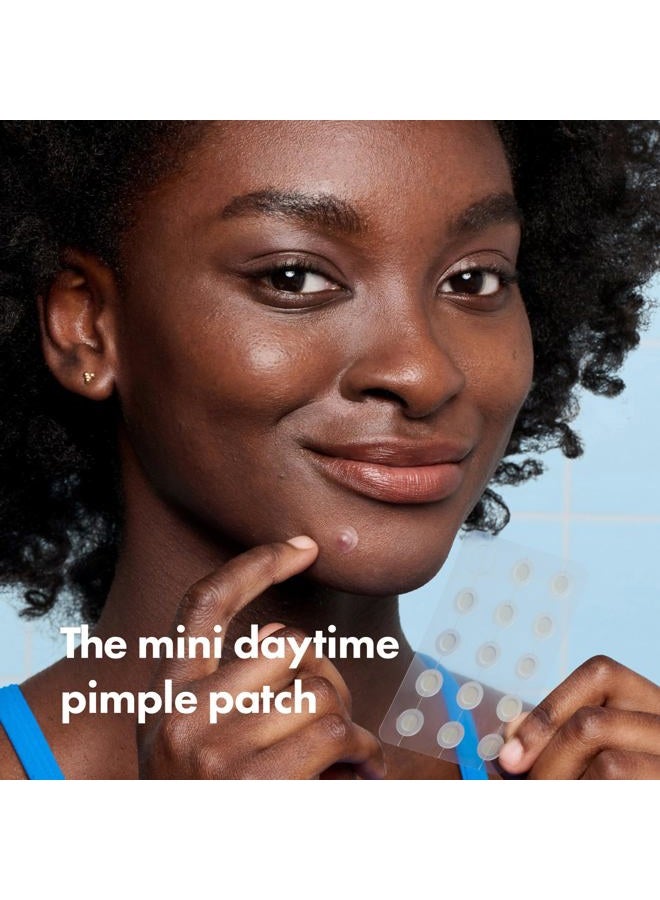 Mighty Patch Mini Invisible+ Patches - X-Small Daytime Hydrocolloid Acne Pimple Patches for Covering Zits & Blemishes, Blends Into Skin & Barely There (30 Count, 10mm Patch) - Image 2