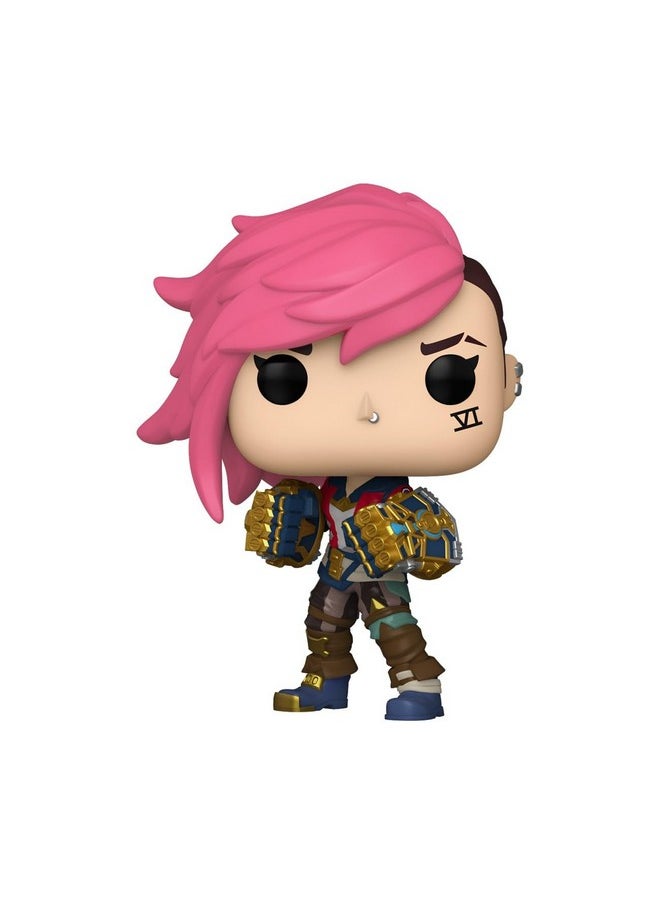 Funko Funko POP TV: Arcane LOL - Vi - Arcane: League of Legends - Collectable Vinyl Figure - Gift Idea - Official Merchandise - for Kids & Adults - TV Fans - Model Figure for Collectors and Display  - Image 2