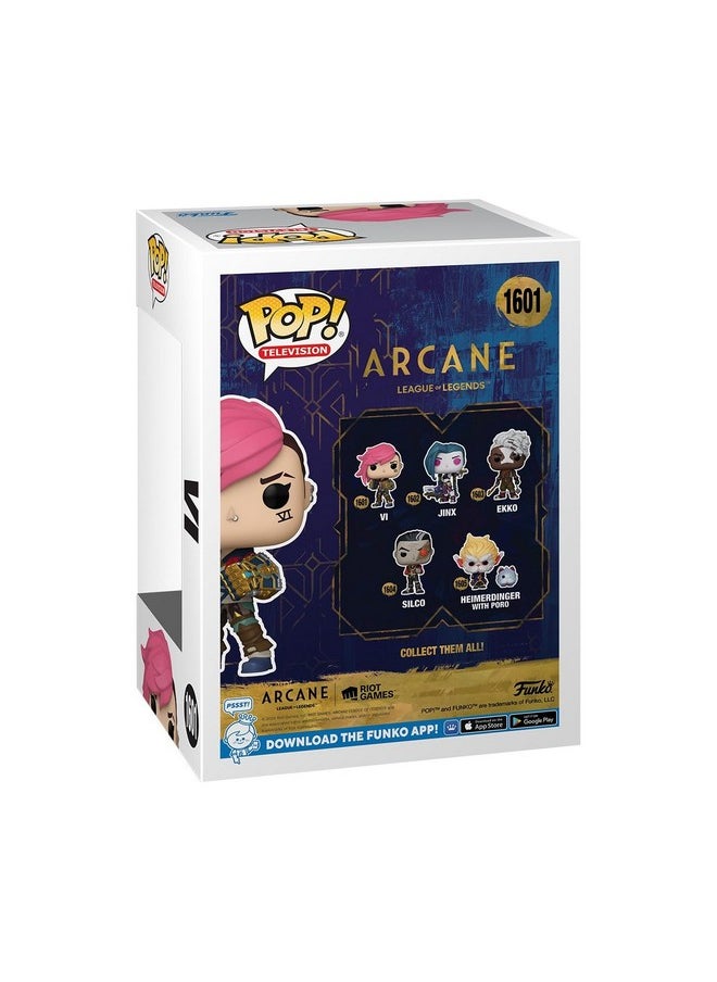 Funko Funko POP TV: Arcane LOL - Vi - Arcane: League of Legends - Collectable Vinyl Figure - Gift Idea - Official Merchandise - for Kids & Adults - TV Fans - Model Figure for Collectors and Display  - Image 3