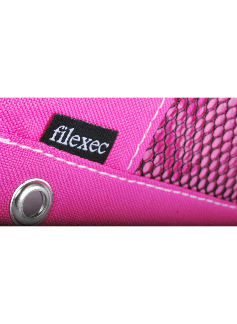 Filexec Filexec Products Soft Touch Pencil Pouch (18272) Hot Pink  - Image 2