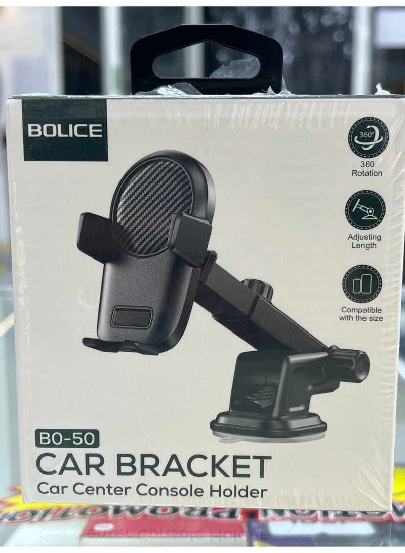 BOLICE B0-50 Car Bracket Center Console Phone Holder - Image 1