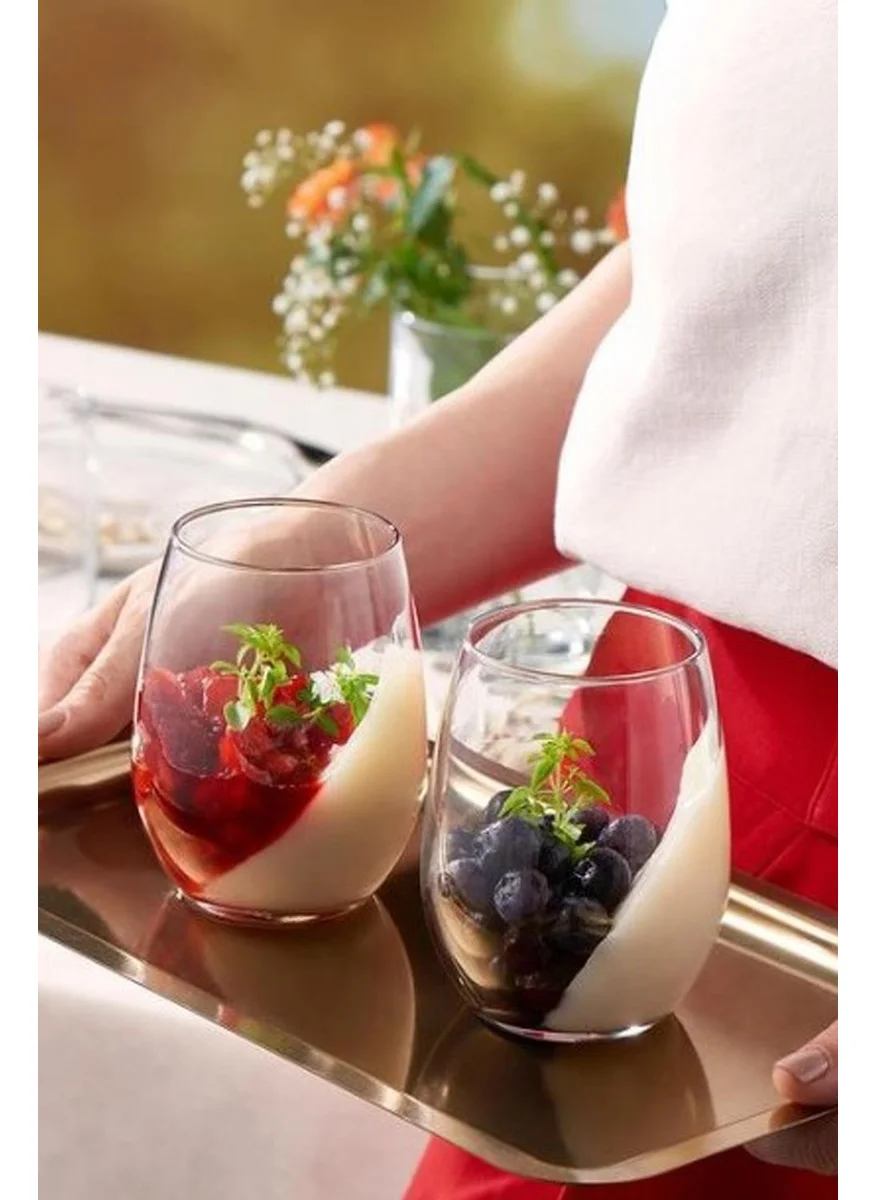 Paşabahçe Amber Water Soft Drink Glass 6 Pcs 420825 350 cc