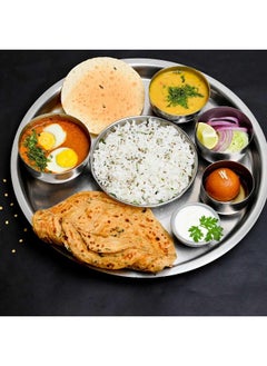 RAJ RAJ STAINLESS STEEL DINNERWARE BOWL, 9.5 CM , SV0006, Curry Bowl , Salad Bowl , Side Bowl , Dessert Bowl  - Image 4