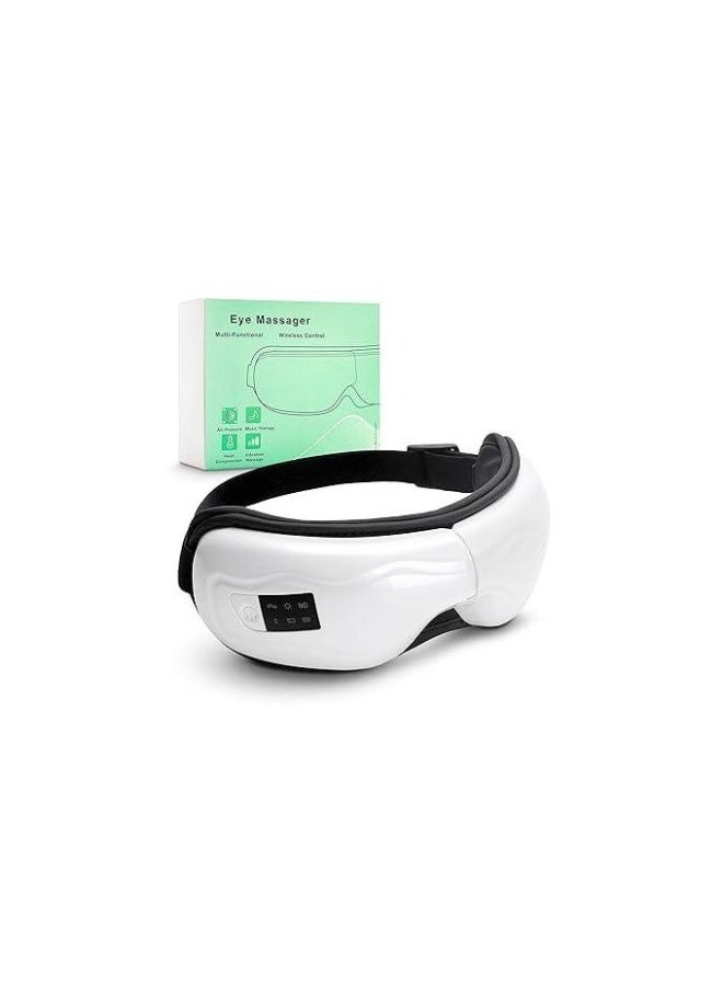Eye Massager with Heat for Migraines - Bluetooth Compression Eye Care Device - Image 2