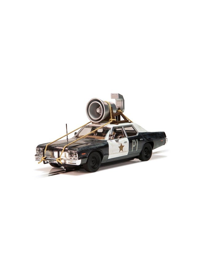 Scalextric Blues Brothers Bluesmobile Dodge Monaco Police Car With Pa Speaker 1:32 Slot Race Car C4322  - Image 1