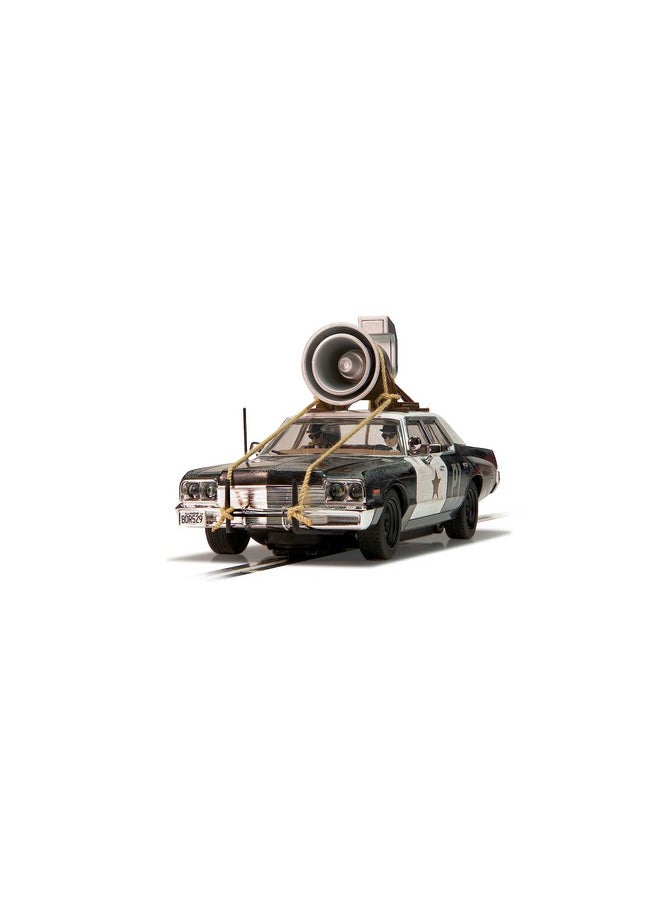 Scalextric Blues Brothers Bluesmobile Dodge Monaco Police Car With Pa Speaker 1:32 Slot Race Car C4322  - Image 5