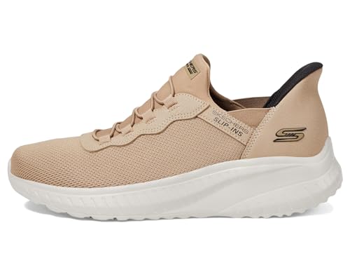 SKECHERS أحذية سكيشرز للرجال بدون استخدام اليدين - بوبس سكواد فوضى - ضجة يومية، تان، 6.5 - Image 5