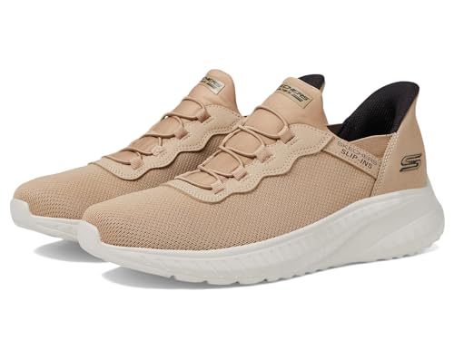 SKECHERS أحذية سكيشرز للرجال بدون استخدام اليدين - بوبس سكواد فوضى - ضجة يومية، تان، 6.5 - Image 2