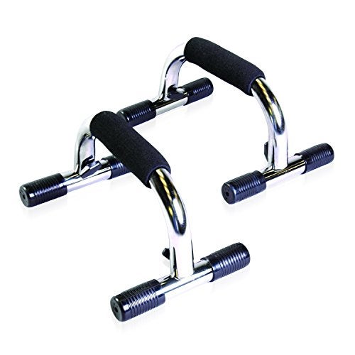 Optimus® Push Up Bar Set Steel Metal For Unisex Home & Gym Exercise Equipment Anti Slip Foam Grips - Image 3