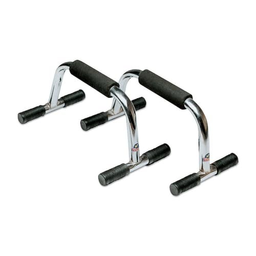 Optimus® Push Up Bar Set Steel Metal For Unisex Home & Gym Exercise Equipment Anti Slip Foam Grips - Image 4