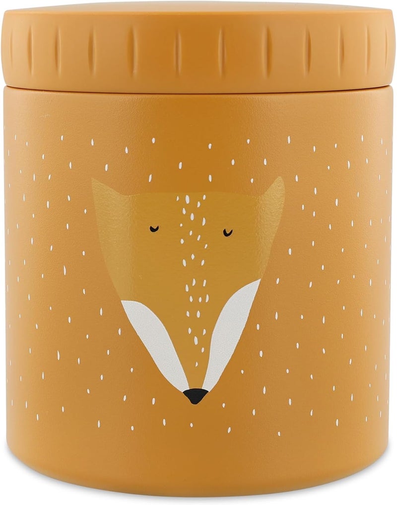 Trixie Stainless Steel Insulated Lunch Box 500ml - Mr. Fox Design - Image 2