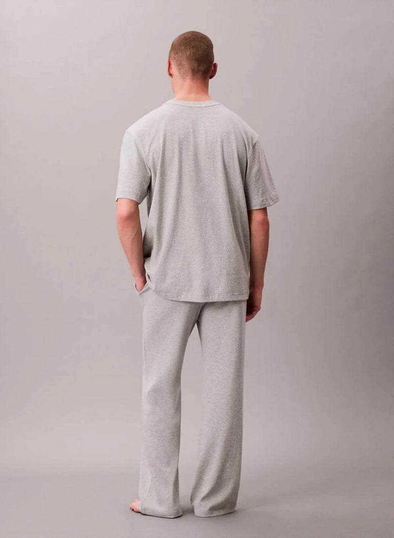 CALVIN KLEIN Cotton Jersey Pyjama Top - Image 4