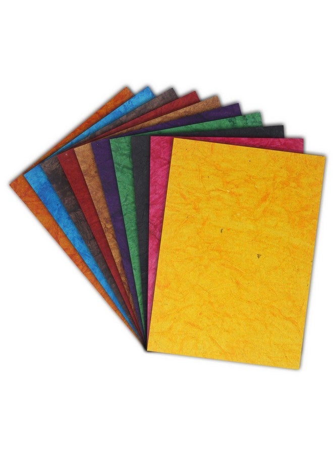 Lakeer A4 Handmade Paper Thick Mulberry Paper Pack Of 20 Sheets, Size: 29.7Cm X 21Cm,Watercolor - Image 1