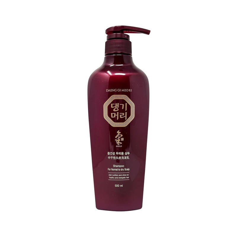 Daeng Gi Meo Ri Shampoo For Normal To Dry Scalp Add Nutrition and Shine for Healthy and Energetic Hair 500ml
