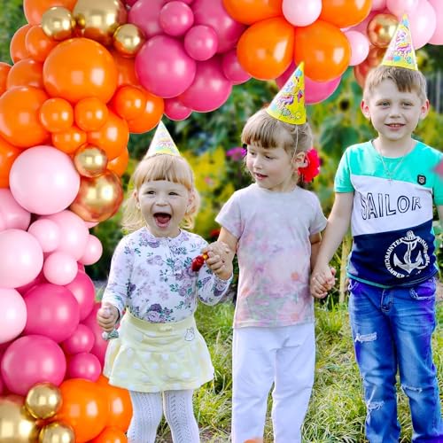 TOYXE Rubber Colorful Balloons Flower Making Arch Kit For Party Decoration Set Of 117 Pieces For Kids|Birthday Party Decorations|Happy Birthday Decoration|Baby Shower Decoration Items,Multicolor - Image 5