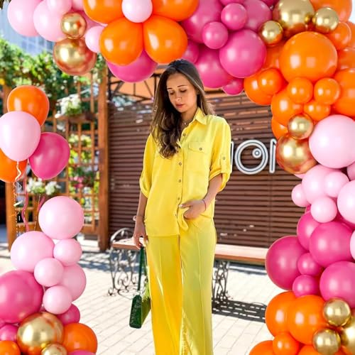 TOYXE Rubber Colorful Balloons Flower Making Arch Kit For Party Decoration Set Of 117 Pieces For Kids|Birthday Party Decorations|Happy Birthday Decoration|Baby Shower Decoration Items,Multicolor - Image 3