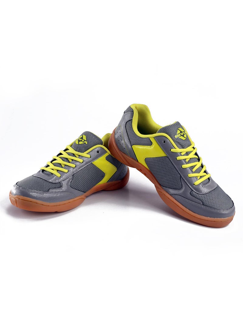 Nivia Flash Shoe Badminton Shoes | Size : 8UK / 9US / 42EU | Material Type : Ethylene Vinyl Acetate,Mesh, | Comfortable | Lace Up | Non-Marking Round Sole | Stability & Agility - Image 2