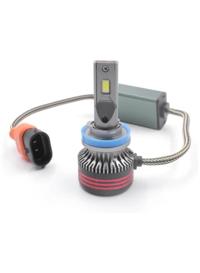 Conpex Headlight Bulbs Conversion Kit – 12,000LM Extremely Bright, 6000K Xenon White, 1-Year Warranty, High Beam - Image 2